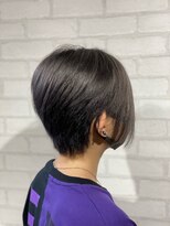 ビスイル 秋葉原店(Vis ill) ハンサムショート/グレージュ/丸み/ケアブリーチ/イメチェン