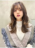 LIBERTE銀座 ユル巻き×オリーブベージュ