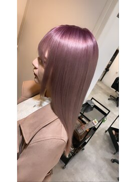 ラフ 難波店(LAFF) #黒髪#ボブルフ#ネビージュ#小顔#ワンレン