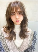 Aimee 町田　レイヤーカット×大人ベージュ