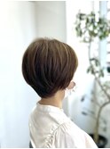 丸みショートヘア