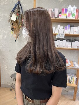 アマーク(a mark) 【住野　桃香】サラサラくすみベージュ