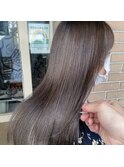 髪質改善との相性抜群!夏のオススメ!涼しげオリーブグレージュ