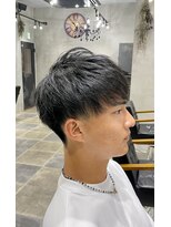 メンズデザイン シャビ(Men's design Shabbi) ツーブロックマッシュ無造作スタイル