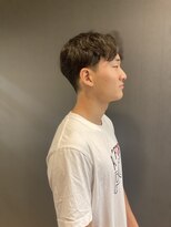 リリー(Lily)&nbsp;クセを活かして、ナチュラルセンターパート【理容室】品川/大森