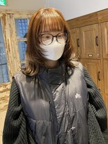 ナルヘアー 越谷(Nalu hair) ウルフ×マロンベージュ
