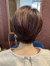 ヘアーサロン ウェン(hair salon WEN) 軽やかショート×暖色カラー