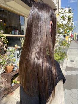 マイルズヘアータイム MILES hair timeの写真/【西田辺駅より徒歩5分】オリジナルヘアケアメニュー「プラスワンTr」で本来の美髪へ生まれ変わる♪