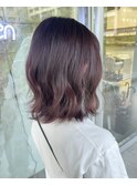 【暗めカラー】カシスブラウン