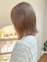 ヒビヲ(HIBIO) ショートボブオージュアトリートメントダブルカラーハイトーン