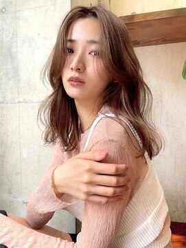 サイン 渋谷(SIGN) レイヤーカットイヤリングカラーインナーカラーケアブリーチ