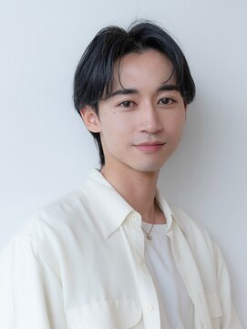 メゾンバイハバナ(maison by HAVANA) モテるメンズ波巻きツーブロック韓国風黒髪マッシュパーマウルフ