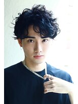 テーラヘアー 取手店(TELA HAIR) 波巻きスパイラル×ツーブロックマッシュ【TELA HAIR取手】