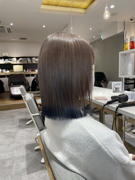 アクト 十条店(ACT) ホワイトグレージュ×ブルー