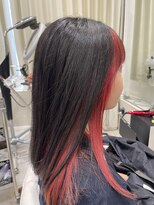 アヴァンス 深井店(AVANCE.)&nbsp;インナーカラーレッド