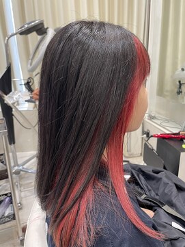 アヴァンス 深井店(AVANCE.) インナーカラーレッド