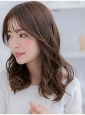 Aラインくびれヘア韓国風グラマラスロングa越谷20代30代40代