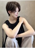 ショートカット/大人キレイ/似合わせ小顔/白髪ぼかし/脱白髪染め