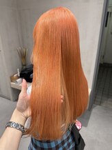 ヘアスペース リズム グリーン(Hair space Rizm green) オレンジ