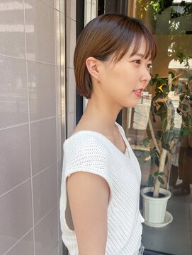 ロジックマジック(Logic Magic) パツっと感を残した丸みショート