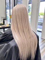 アフューズバイストゥー(Vfuse by StueW)&nbsp;艶髪ストレート/エクステ/カラー/シャンパンピンク