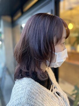 ヘアーサロンウル(hair salon ulu) （竹内）ピアスカラー