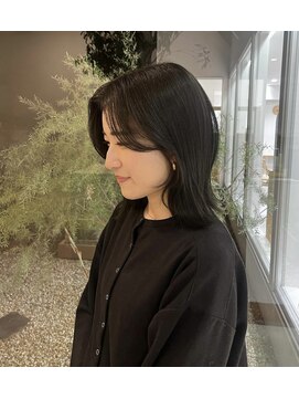 ヘアーアンドスパ メル(hair&spa m.e.l by origami) オリーブグレージュ