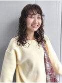 ウエーブヘア レイヤーパーマ