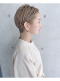 小顔/ショート/美髪/イメチェン/ワイドバング