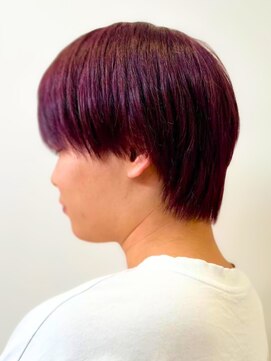 ルシードスタイルサワ(LUCIDO STYLE sawa) マッシュ短髪ツーブロックモテる束感モテ髪イケメン赤髪大学生