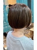 ミニボブ/オリーブベージュ