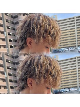 髪屋 紬 メンズ/メンズパーマ/メンズカット/ツイストスパイラル