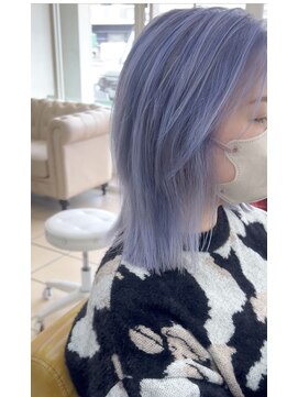 グラスペディア(graspedia) ペールカラー/ラベンダー/透明感/ハイトーン/ブルーバイオレット