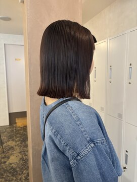 ユッカ 梅田(YUCCA) 【 YUCCA 】大人可愛い20代30代/切りっぱなしミディアム/ボブ