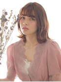 似合わせ前下がりボブ×外ハネアレンジ