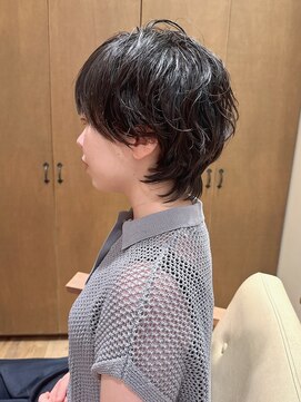 ヘアー ドレッサー パワードール(Hair Dresser) マッシュウルフな夏パーマ
