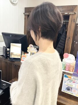 ジャストビューティー リアリー(just beauty Really) 大人ショート×ラベンダーパープル【横須賀中央　Really】