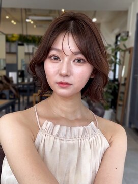 コート 表参道(Cote) 韓国ボブ　レイヤーボブ　くびれボブ　顔まわりカット