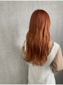 アプリコットオレンジ　コーラルオレンジ　アクリルオレンジ