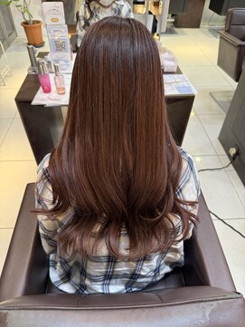 フォルテ 草薙店 ピンクブラウン ほんのりラベンダー 西村ひより