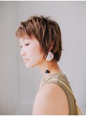 enne/はね感ショート/レイヤー