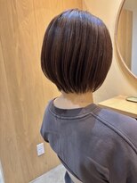 ソウスシア(SOURCE cia)&nbsp;大人丸みショートボブ【佐藤和弥】