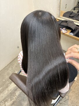 ファム 札幌大通(fam) 秋色◎メテオストレート髪質改善