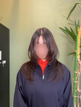 ブランチ(branch) 「周りと差がつく」ロングハッシュカット