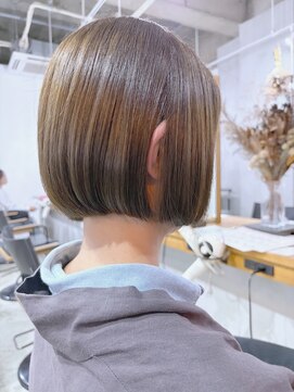 麻生　髪質改善　ミニボブ