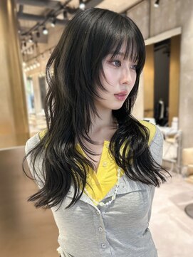 ヨーク(yoke) 【yoke×RYO】レイヤー/レイヤーカット/グロスブラック