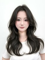 アマトウキョウスマートサロン(AMA TOKYO×Smart Salon)&nbsp;韓国スタイル/ナチュラルくびれヘア_くびれ巻き_レイヤーカット
