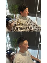 カットクラブロイヤルヴォックス(CUT CLUB ROYALVOX)&nbsp;フェード×七三カット