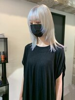 ペレ 原宿(PELE)&nbsp;ピンクベージュ/アンブレラカラー/クールショート/前髪/原宿