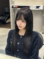 ハック 天神(HACK)&nbsp;【Hina天神美容室】ブルーブラック×髪質改善トリートメント